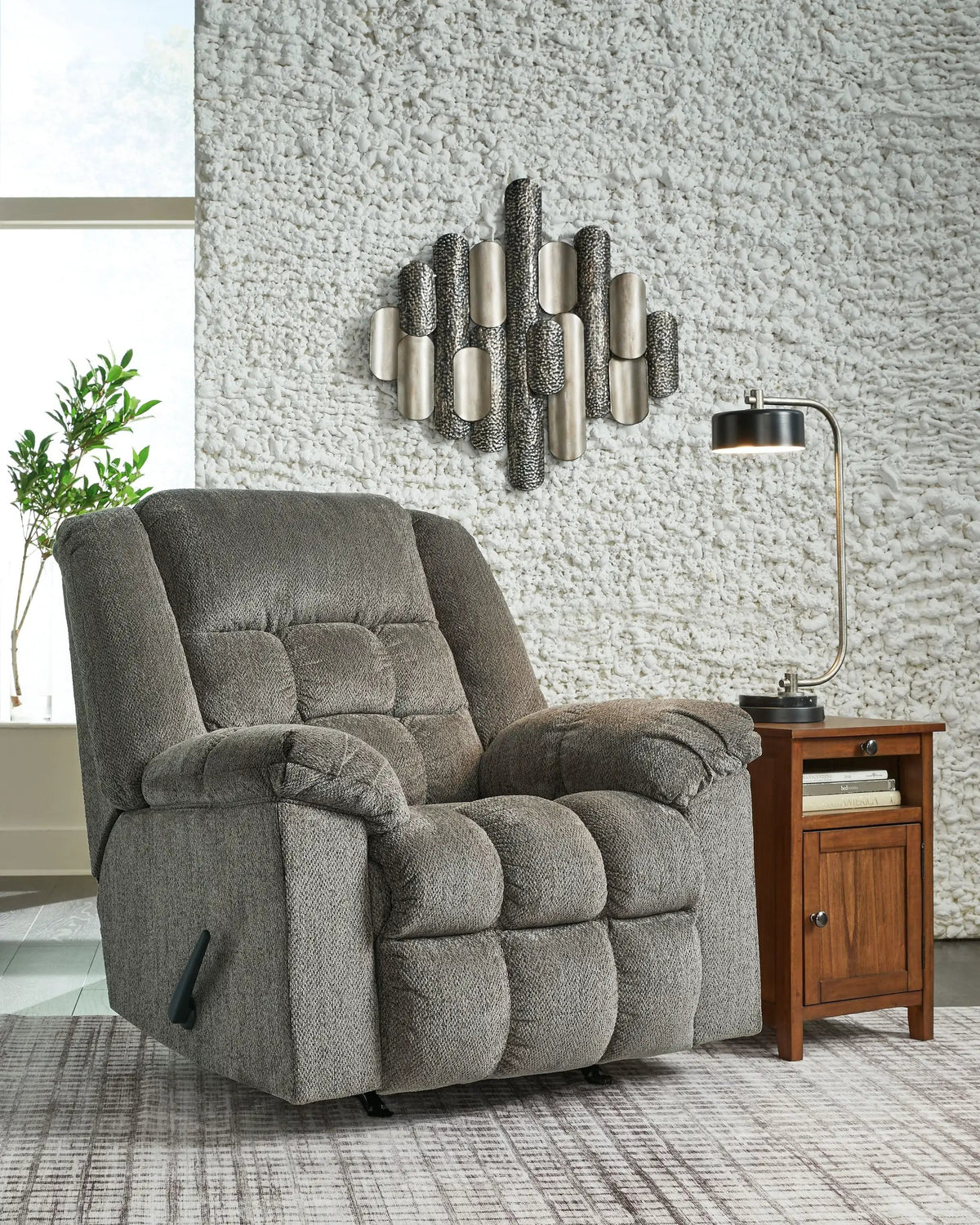 Kegler Rocker Recliner | Plush Seating | Versatile Style | 39 Inch Length