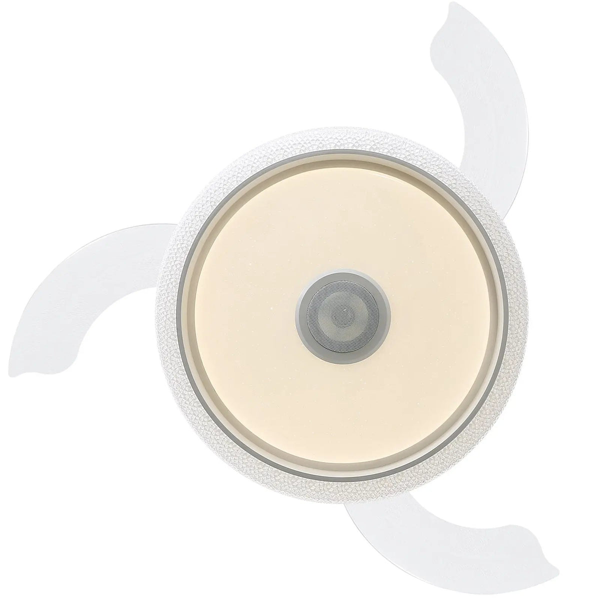 Invisible Ceiling Fan | Remote Control | 36W Rgb Lighting | White