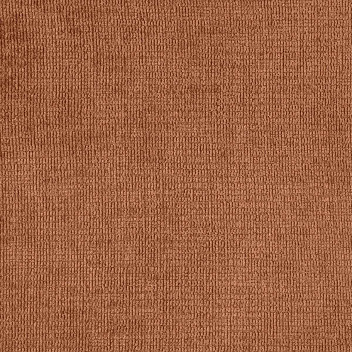 Burnett Chenille Upholstered Ottoman | 32.5 x 22.5 x 17.75 in | Rubberwood & Engineered Wood | Burnt Orange