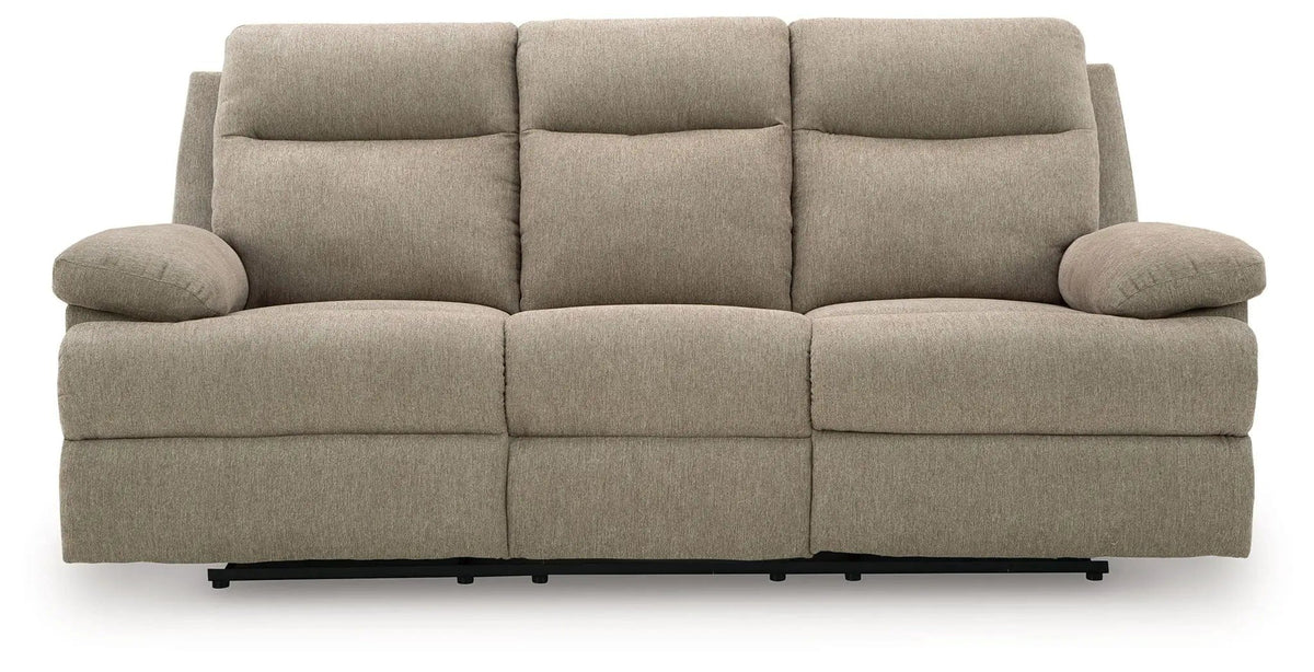Side-Swipe Reclining Sofa With Drop Down Table | 2 Pieces | Living Room Furniture | Living Room