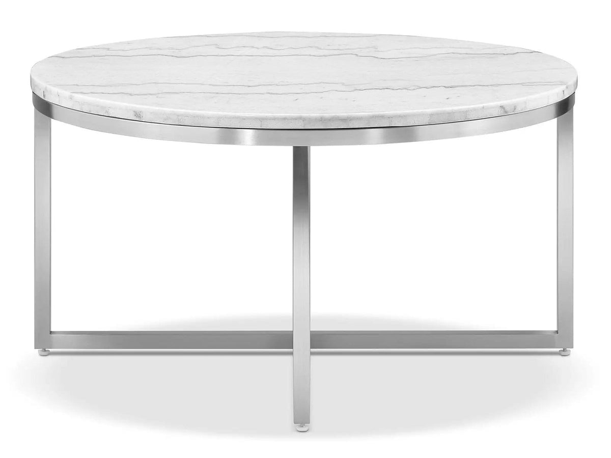 Esme Round Table | 2 Pieces | Marble | Living Room