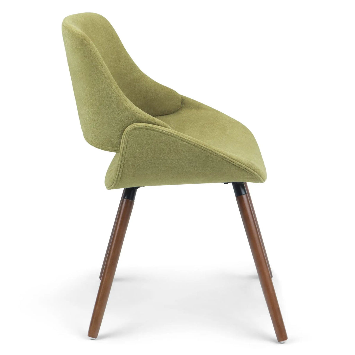 Malden Upholstered Bentwood Dining Chair | Mid Century Modern | Solid And Engineered Wood | High Density Foam