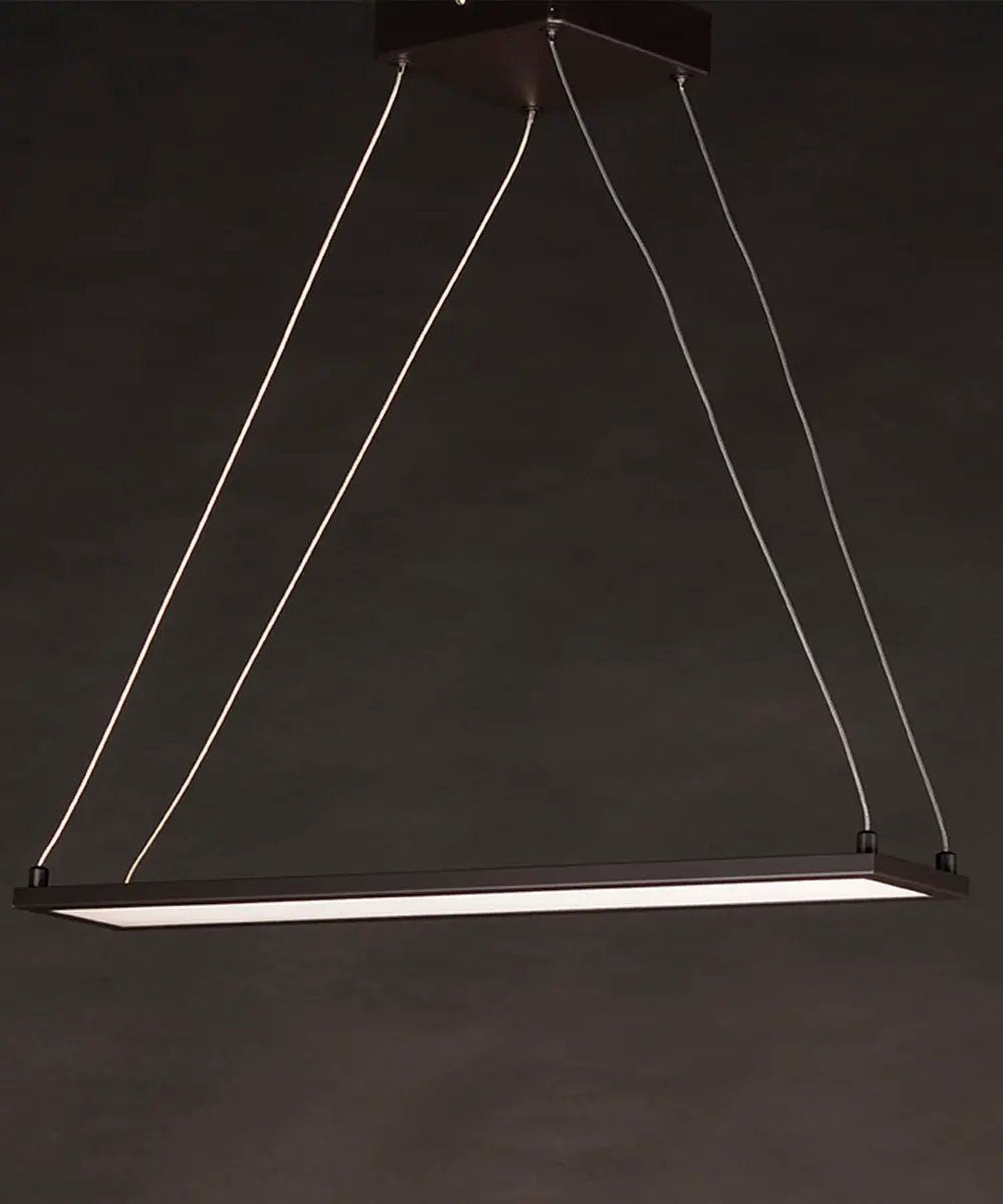 LED Island Light Fixture | 24 Inch | 1 Light | Bronze