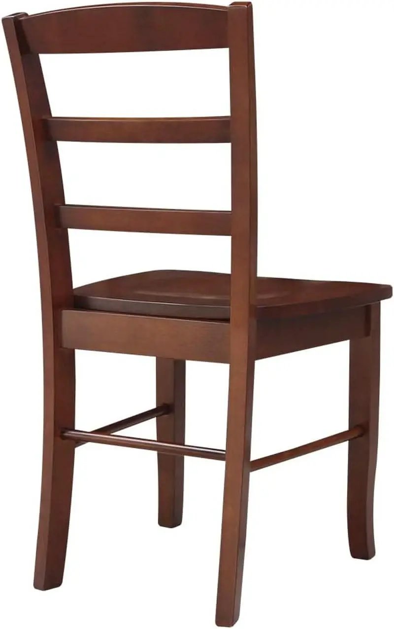 International Concepts Madrid Ladder Back Chair Espresso from PriceLows™