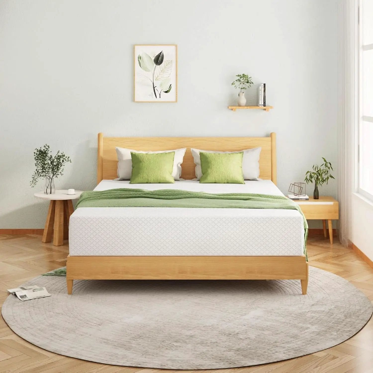 King Size Premium Memory Foam Mattress TwelveInch Cooling Gel from PriceLows™