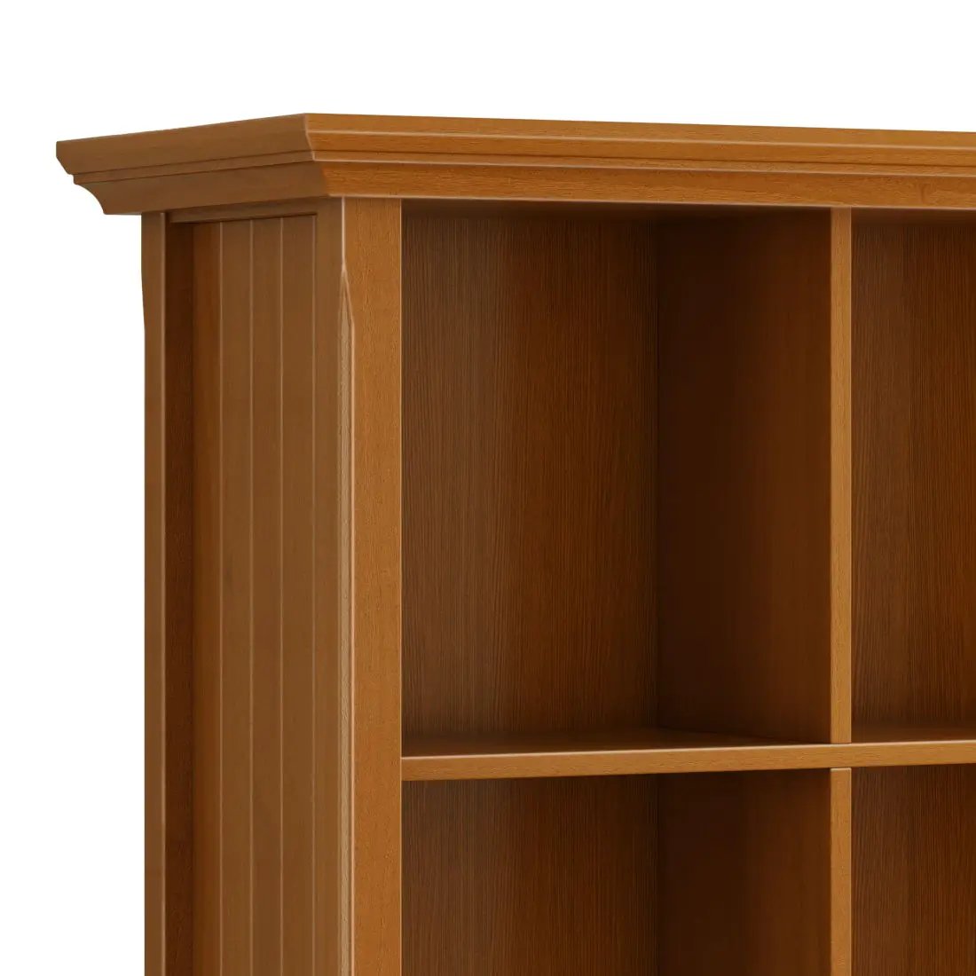Acadian Cube Storage | Handcrafted Solid Wood | Twelve Large Cubbies | 57 Inch Width