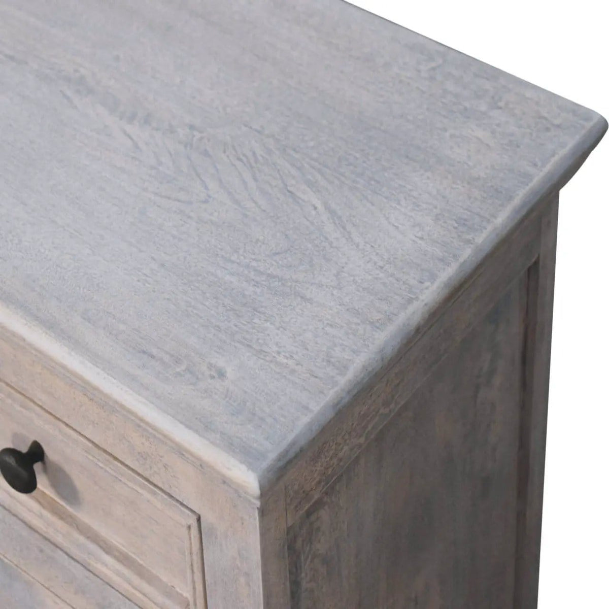 Cabinet With Glazed Doors | 2 Pieces | Solid Wood & Brass | Living Room