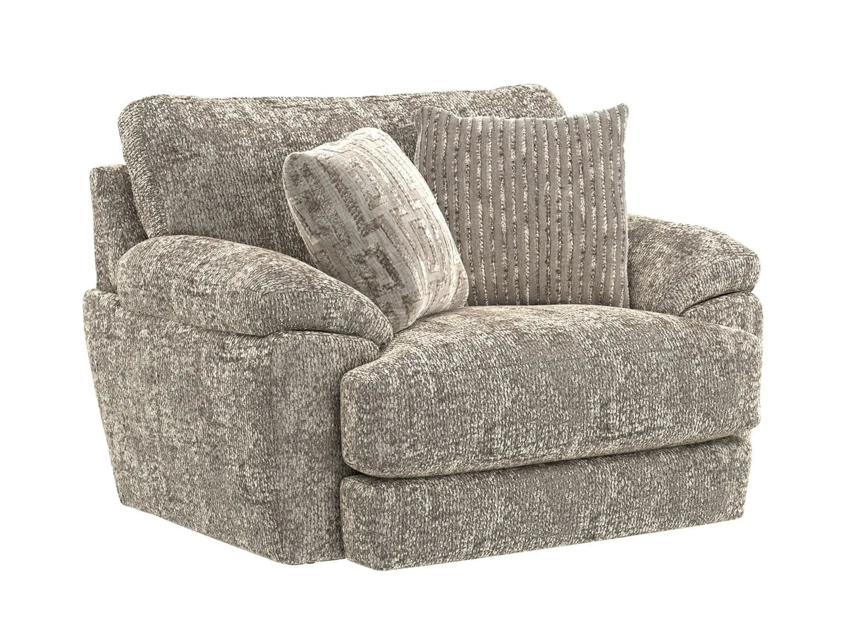 Jaden Chair 1/2 | 2 Pieces | Chenille & Fabric | Living Room