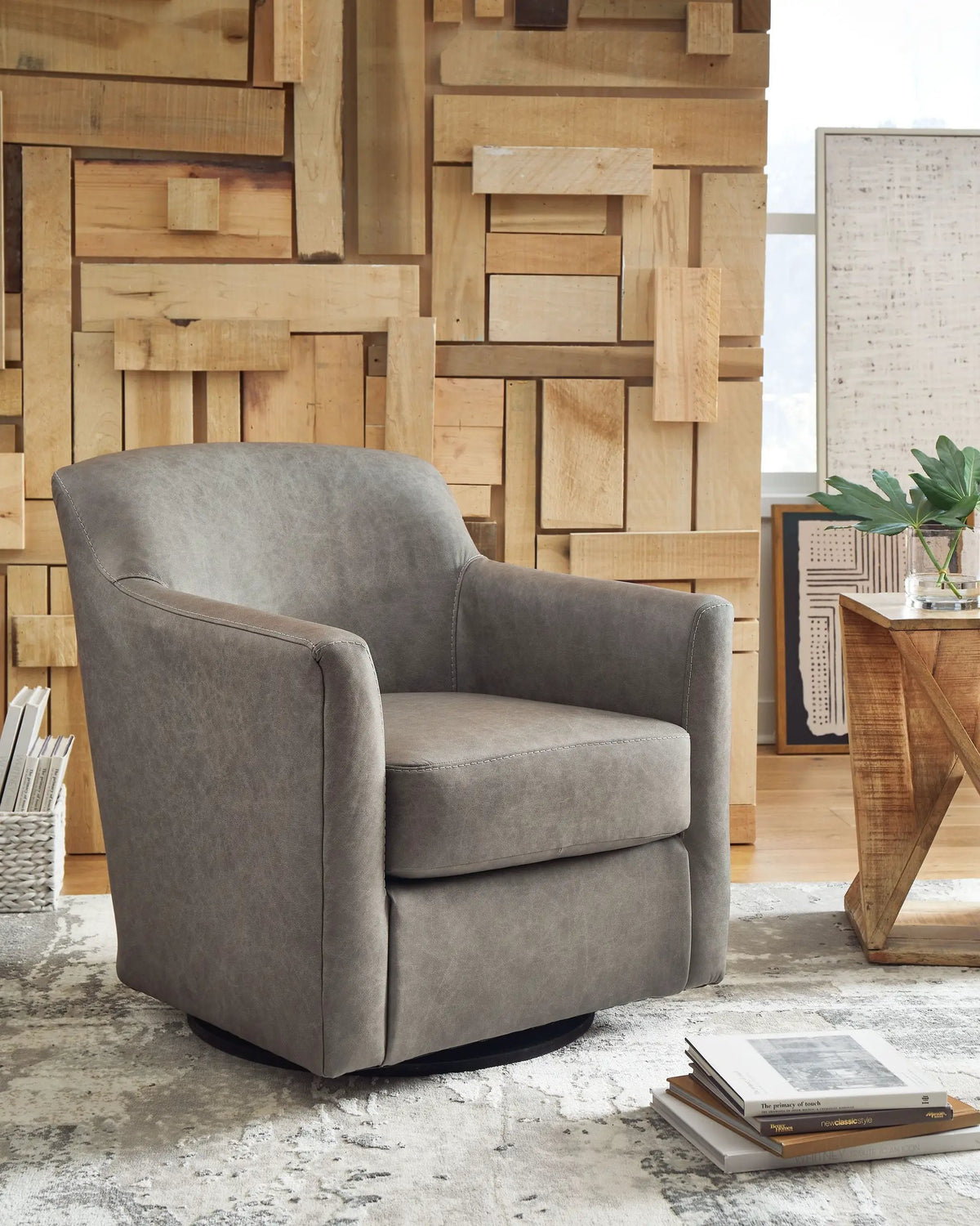 Bradney Swivel Accent Chair | High-Design Aesthetic | Affordable Style | 33 Inch Height