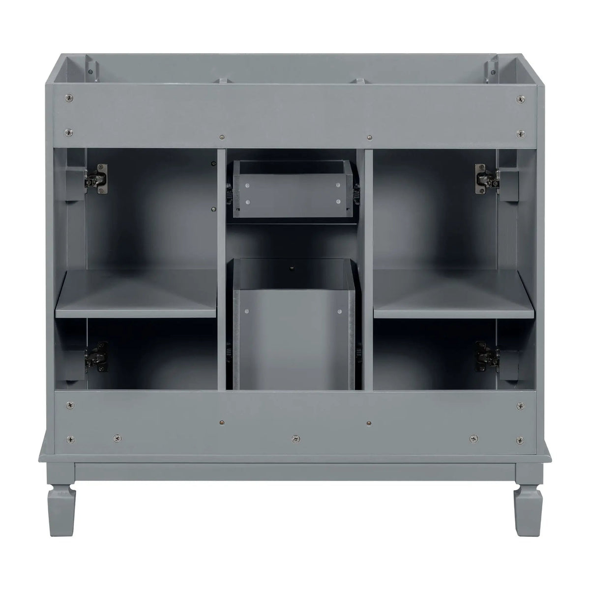 Bathroom Vanity Cabinet | 35.3 Inch Width | 2 Soft Closing Doors | 2 Drawers