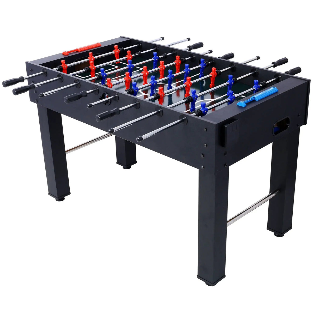 Hurricane Foosball Table | Engineered Wood | Steel Rods | Indoor Gaming