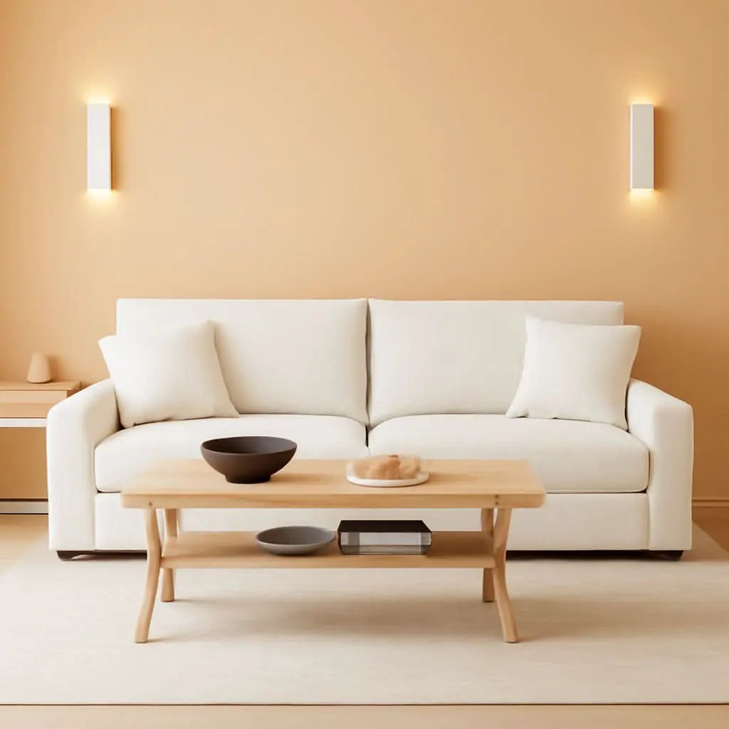Modern Beige Recliner Sofa For Living Room Furniture from PriceLows™