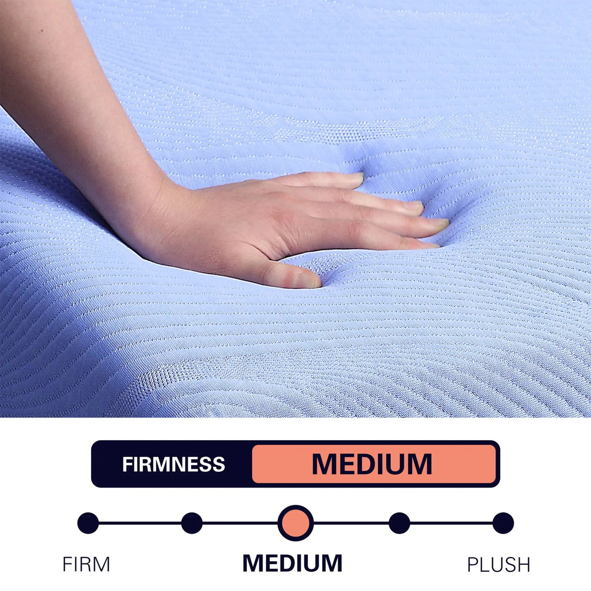Hybrid Mattress | 12 Inch | Cooling Gel Memory Foam | Coil Support