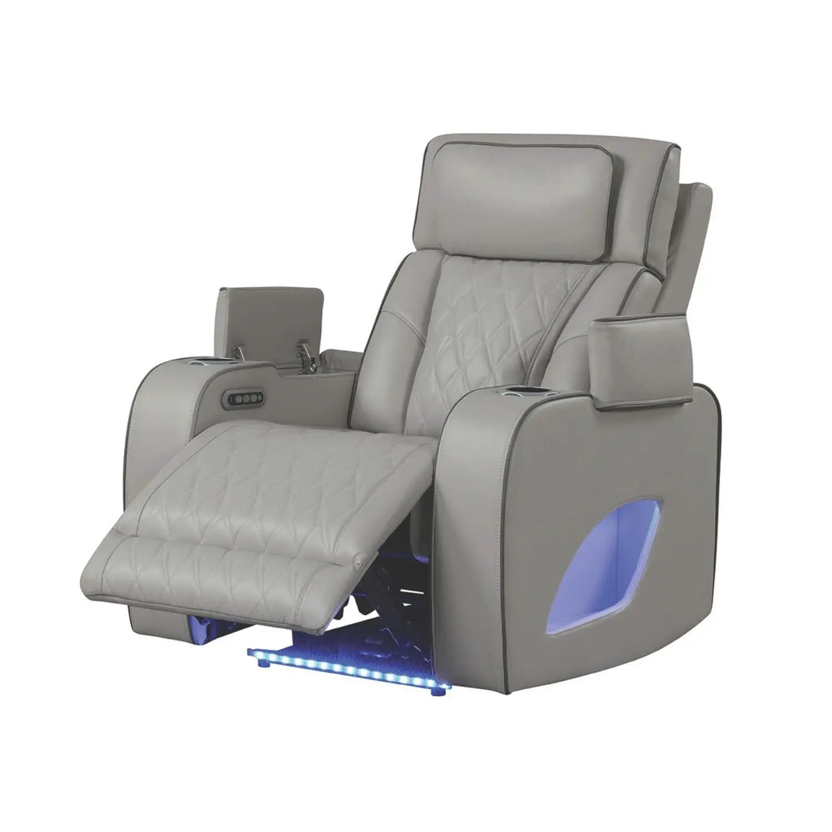 Power Reclining Chair | Vibrating Massage | LED Lighting