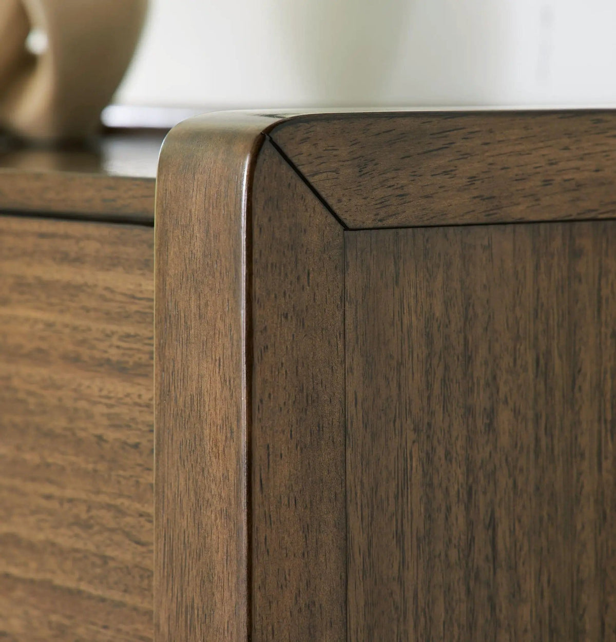Marxmore Five Drawer Chest | 40 x 20.88 x 56.25 in | Mdf & Veneer | Brown