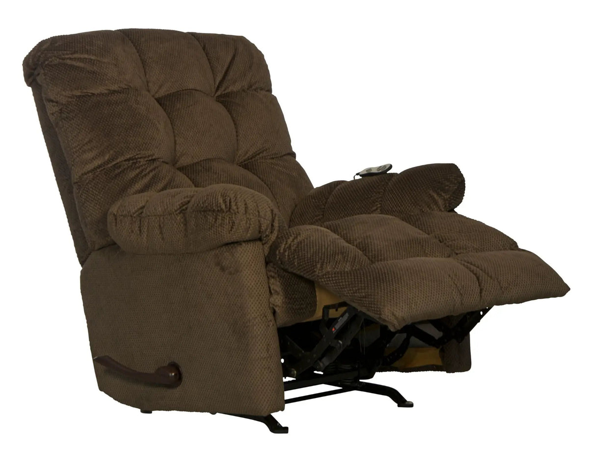Nettles Chaise Rocker Reclining With Deluxe Heat/Massage Rocker Chair | 3 Pieces | Living Room Furniture | Living Room