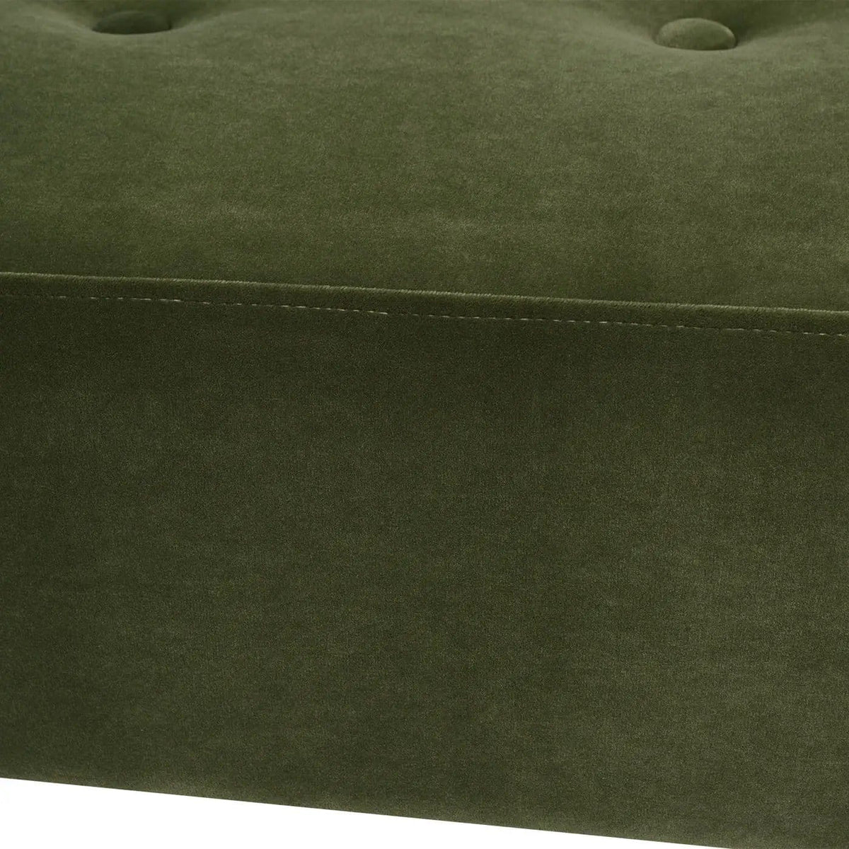 Jared Versatile Roll Arm Tufted Bench Settee | 2 Pieces | Fabric & Plywood | Home