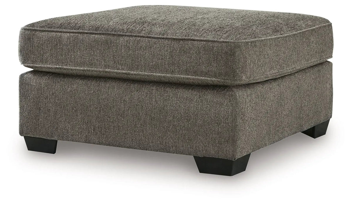 Accent Ottoman | Graphite | Contemporary Design | Oversized