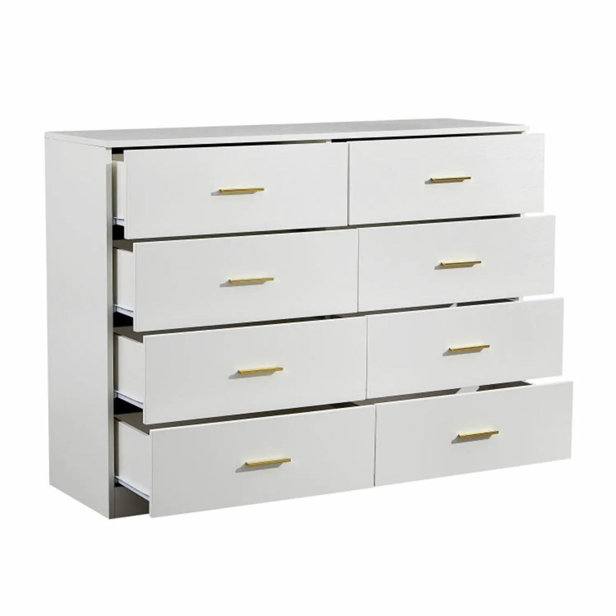 Modern Bedroom Dresser | Engineered Wood | Spacious Drawers