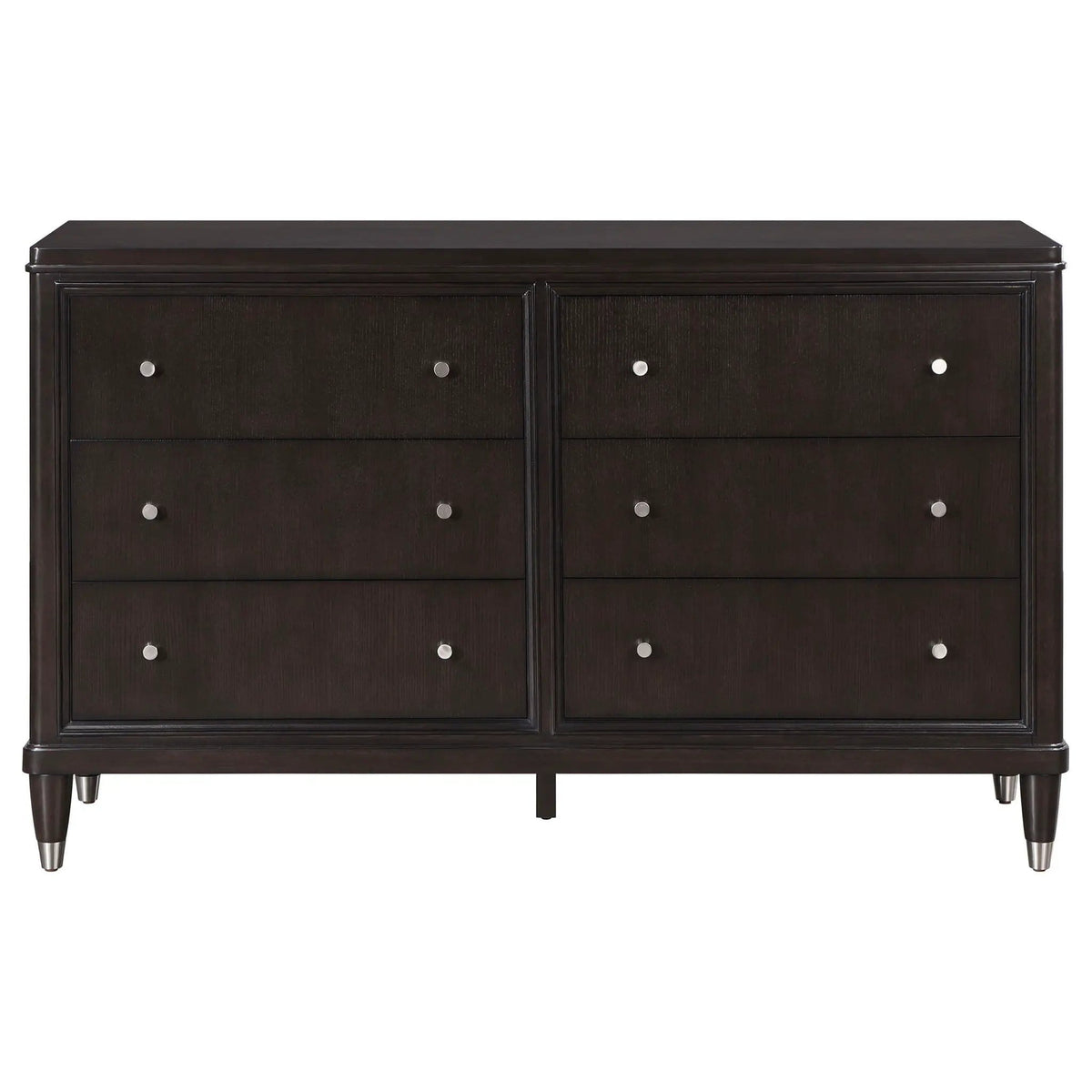 Emberlyn 6-drawer Dresser | 64 x 20 x 38.5 in | Cedar | Brown