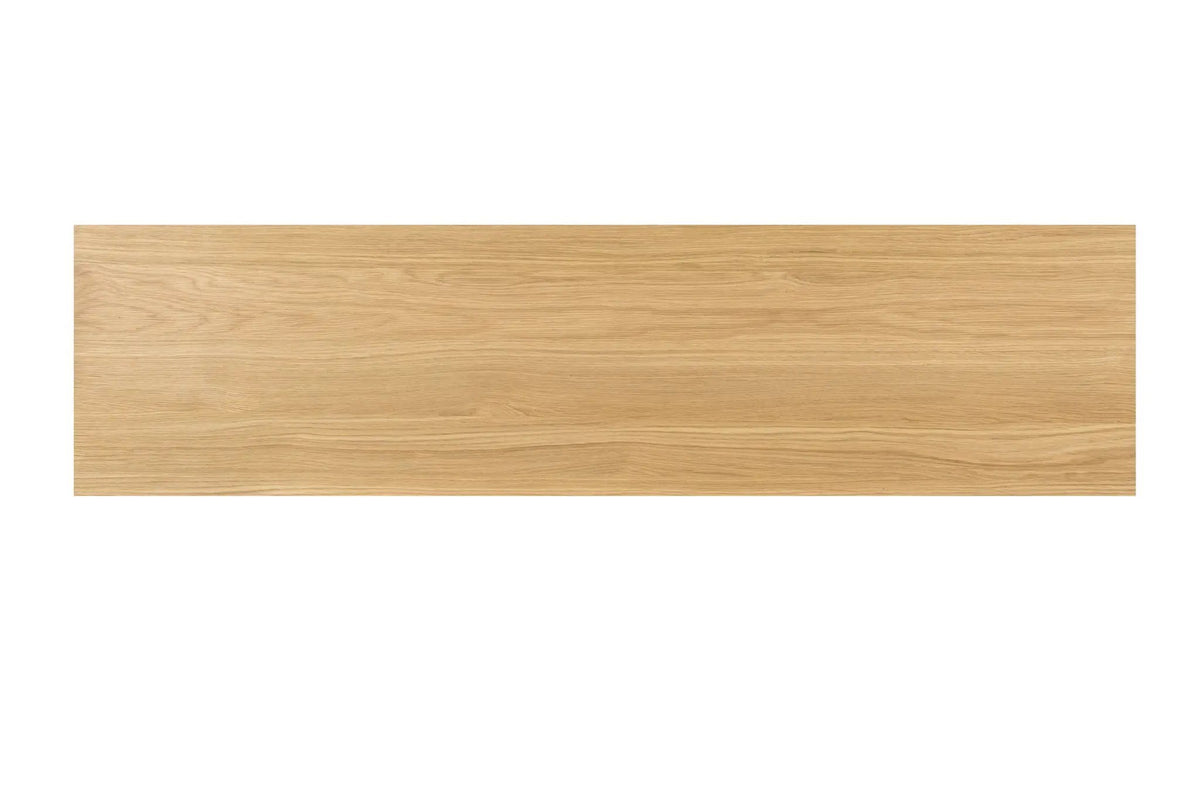 Harold Coffee Table | Wood Finish | Thickened Fixed Tabletop | Warm Classic Design