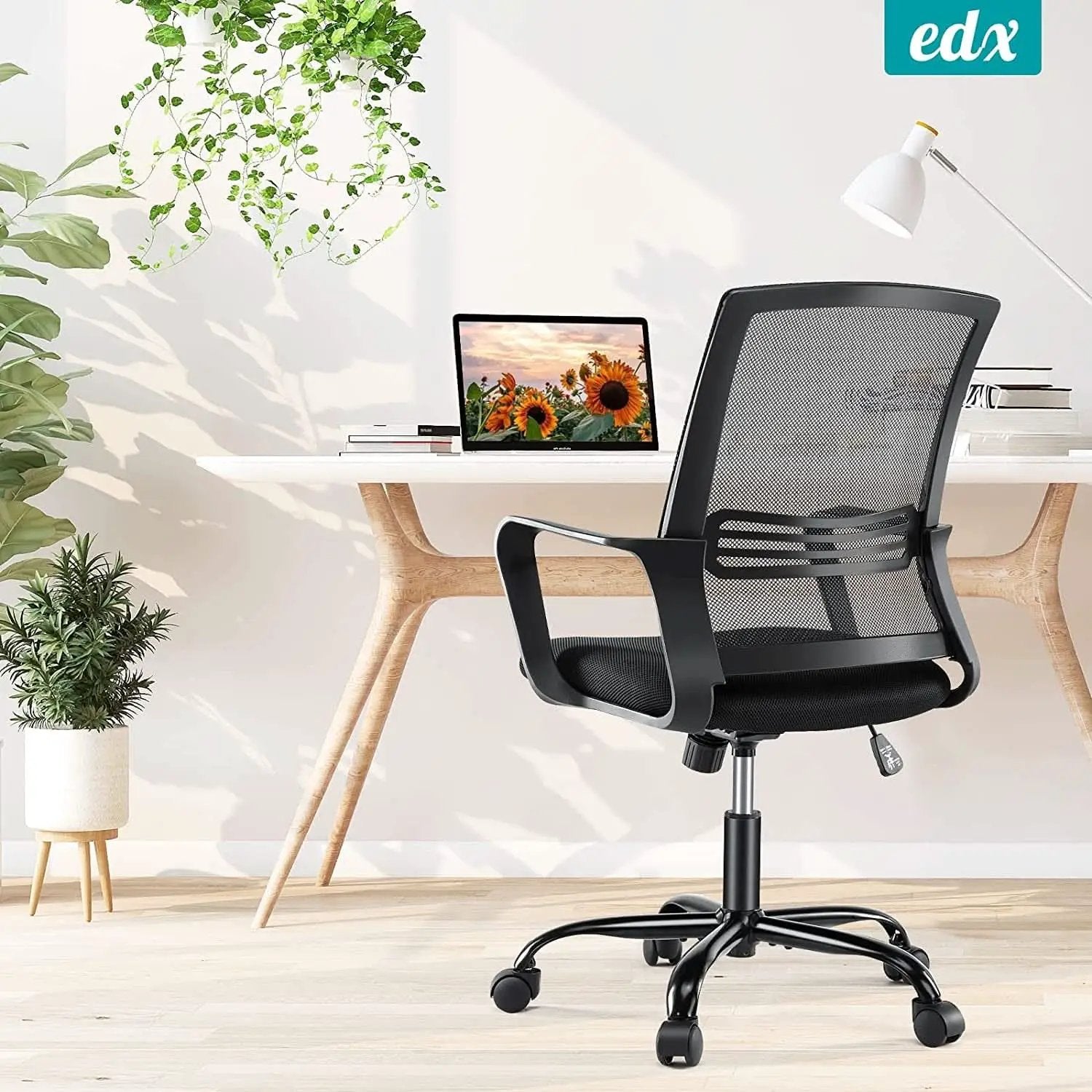 Ergonomic Mesh Office Chair With Armrests And Wheels from PriceLows™