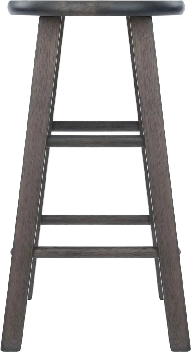 Element 2 Piece 24In Counter Stool Set Oyster Gray from PriceLows™