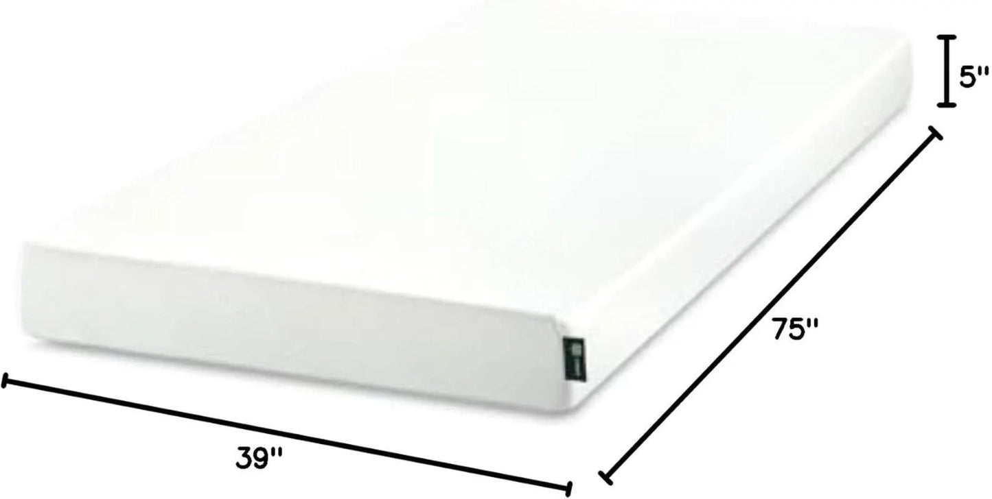 Twin Green Tea Infused Memory Foam Mattress Medium Firm from PriceLows™