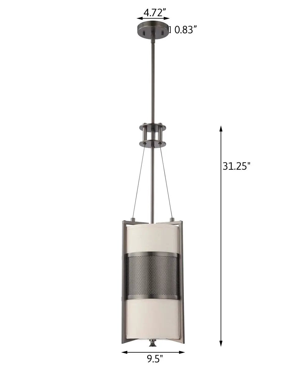 10 Inch Diesel Pendant Light | Hazel Bronze Finish | 1 Light LED