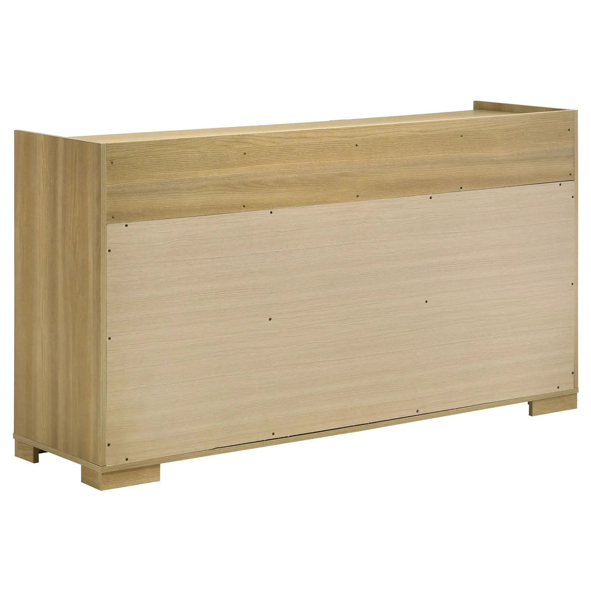 Hyland 6-drawer Dresser | 60.75 x 17.25 x 33.75 in | Engineered Wood & Metal | Natural
