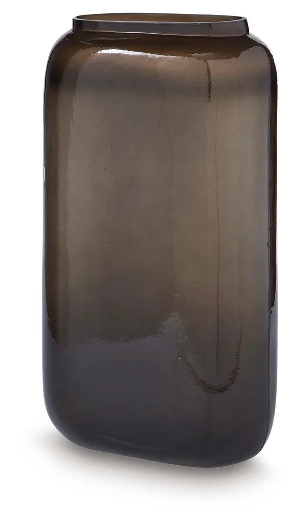 Sumner Metallic Vase | Sleek Lines | Modern Elegance | 12.13 Inch Length