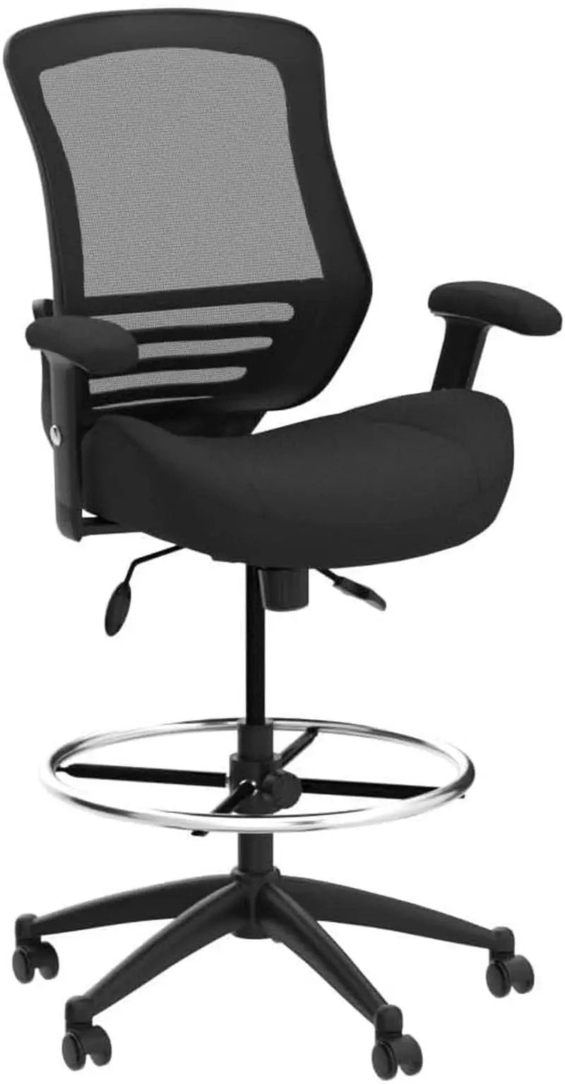 400Lbs Ergonomic Drafting Chair Height Adjustable Foot Ring from PriceLows™