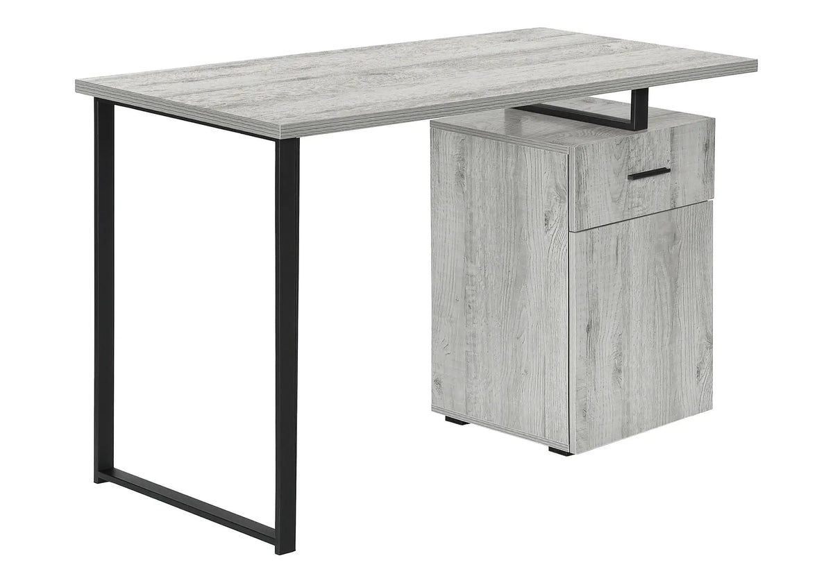 Computer Desk With Storage Unit | 47.25 Inch Width | Left Or Right Setup | One Drawer