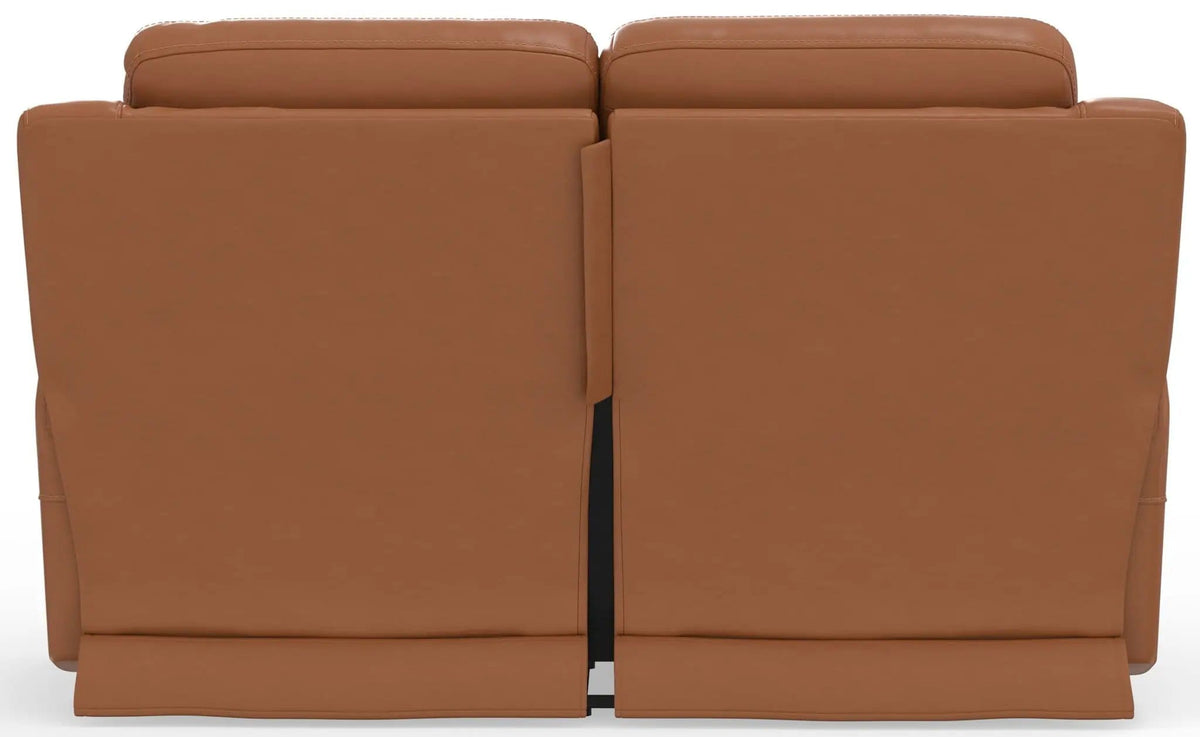 Arezzo Power Headrest Power Reclining Loveseat With Zero Gravity/Extended Ottoman | 2 Pieces | Leather | Living Room
