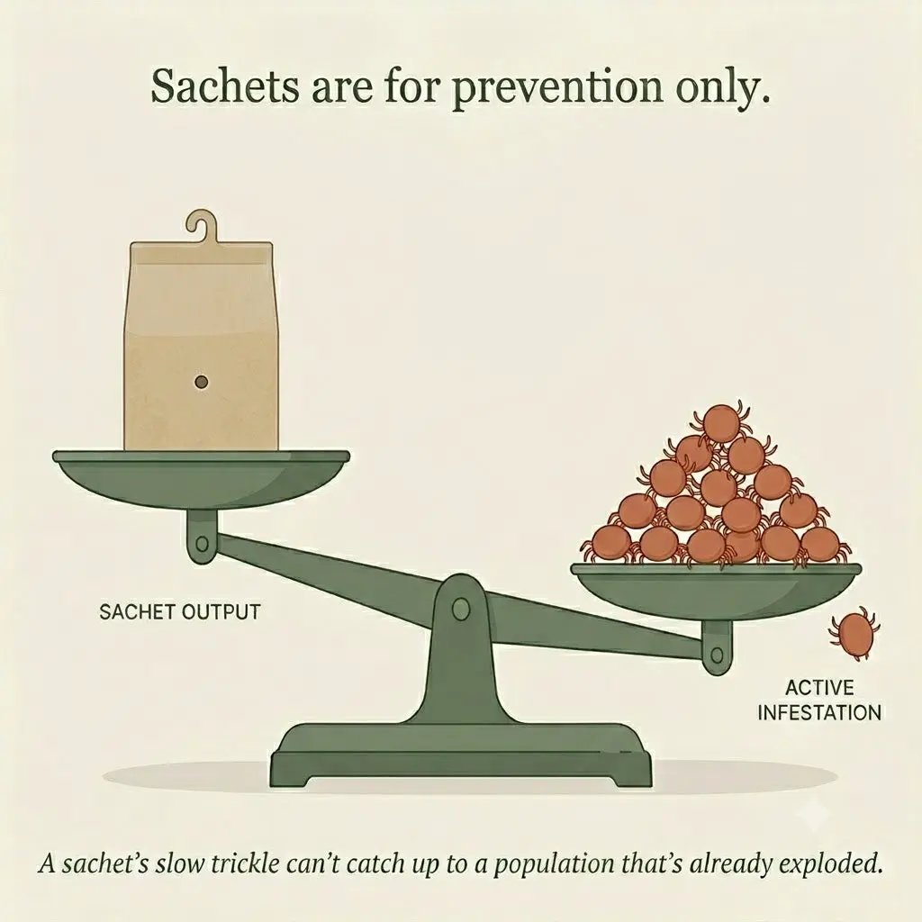 Amblyseius Andersoni Slow-Release Prevention Sachets from PriceLows™
