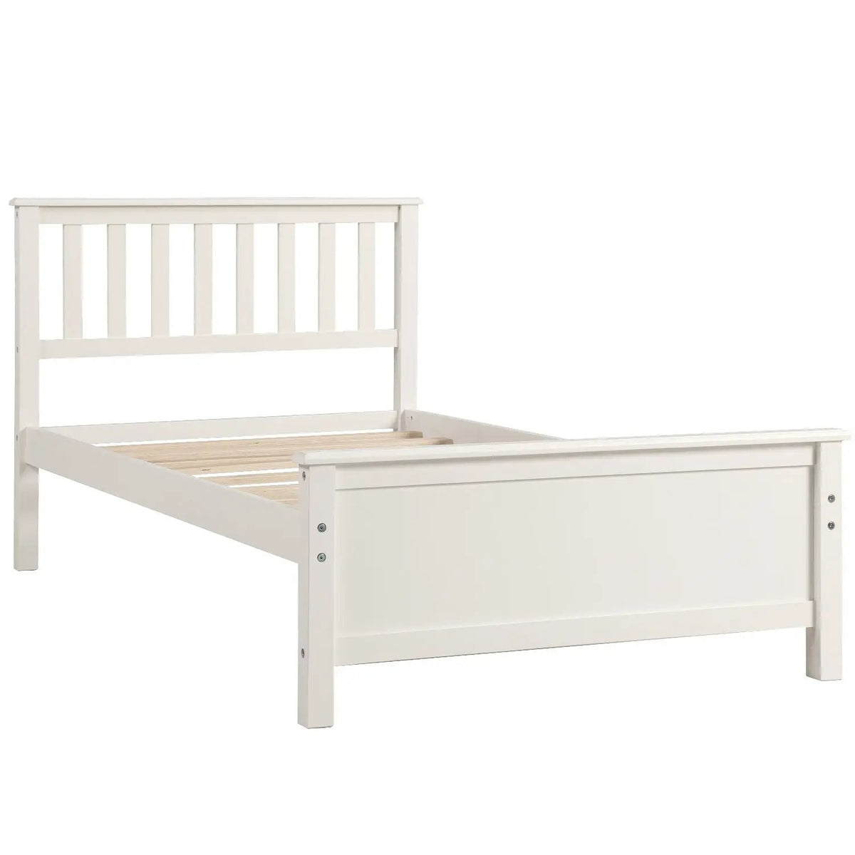 Platform Bed | Wood Slat Support | Headboard And Footboard