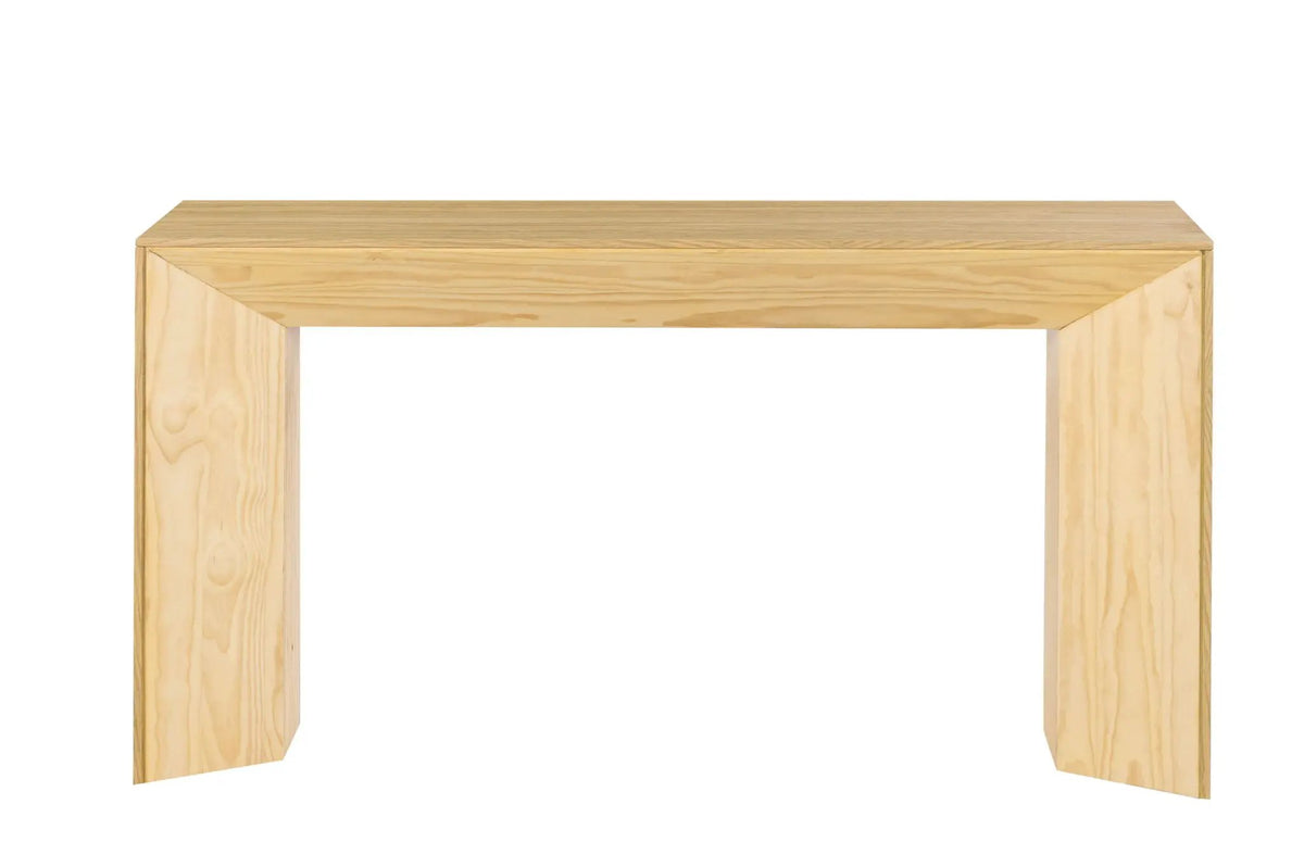 Harold Coffee Table | Wood Finish | Thickened Fixed Tabletop | Warm Classic Design