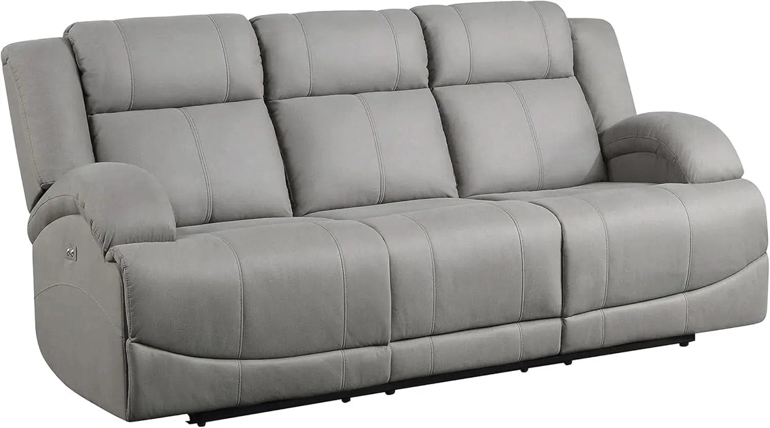 Landwood 3 Piece Power Reclining Living Room Set Gray from PriceLows™