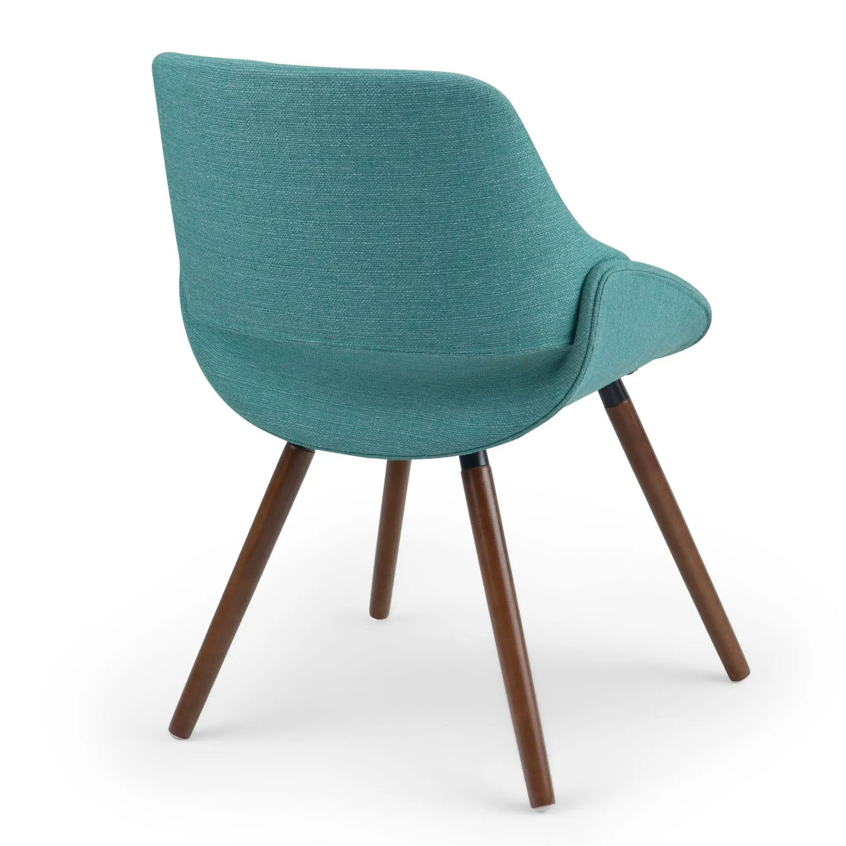 Malden Upholstered Bentwood Dining Chair | Mid Century Modern | Solid And Engineered Wood | High Density Foam