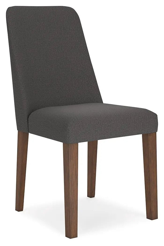 Lyncott Dining Side Chairs | Set Of 2 | Retro Mid-Century Style | Upholstered Seats