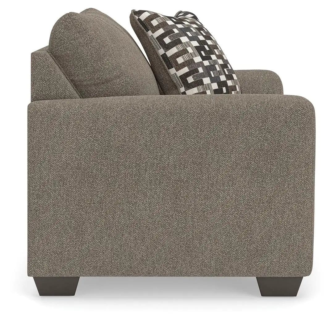 Triston-Peaks Living Room Set Stationary Chair & Ottoman | Stationary Chair & Ottoman | Living Room Furniture | Living Room
