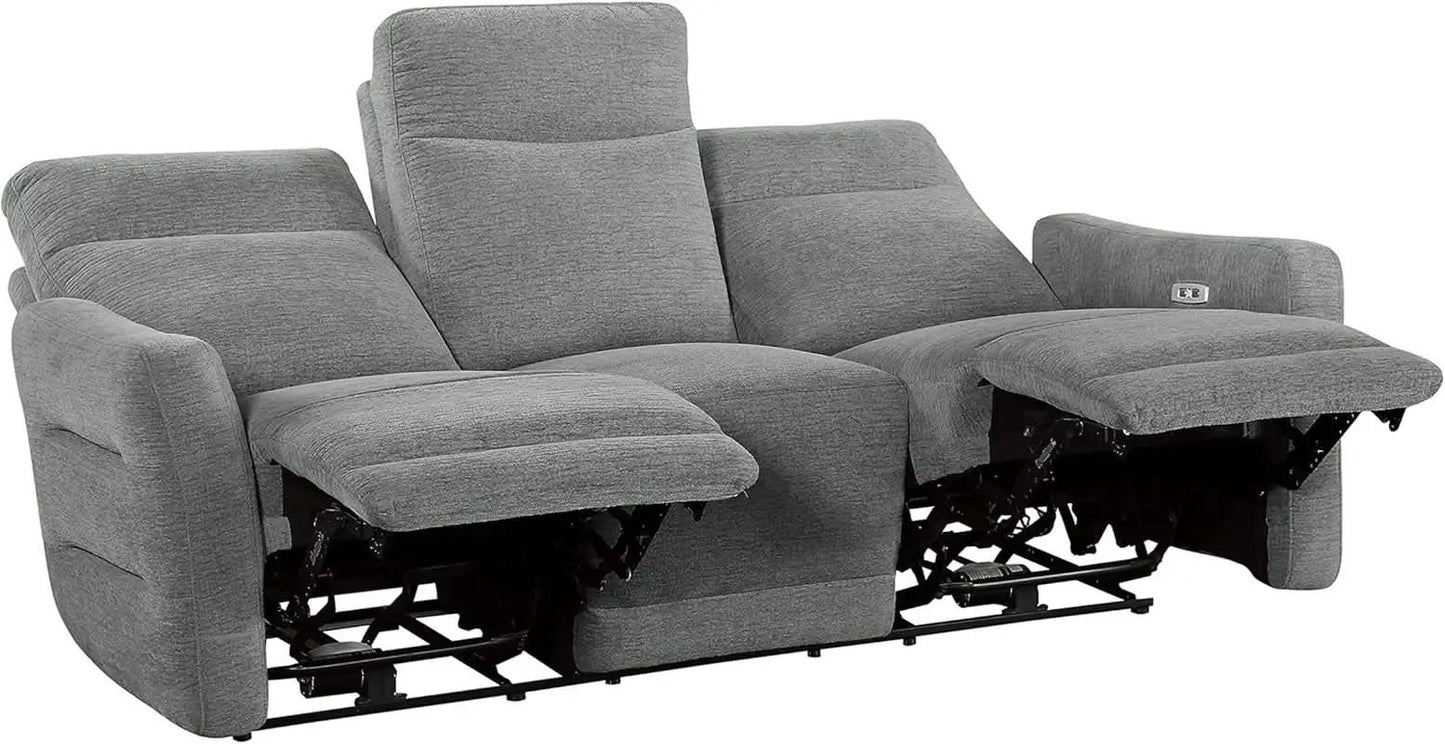Rainwood Wallhugger Power Reclining 3 Piece Dove Gray from PriceLows™