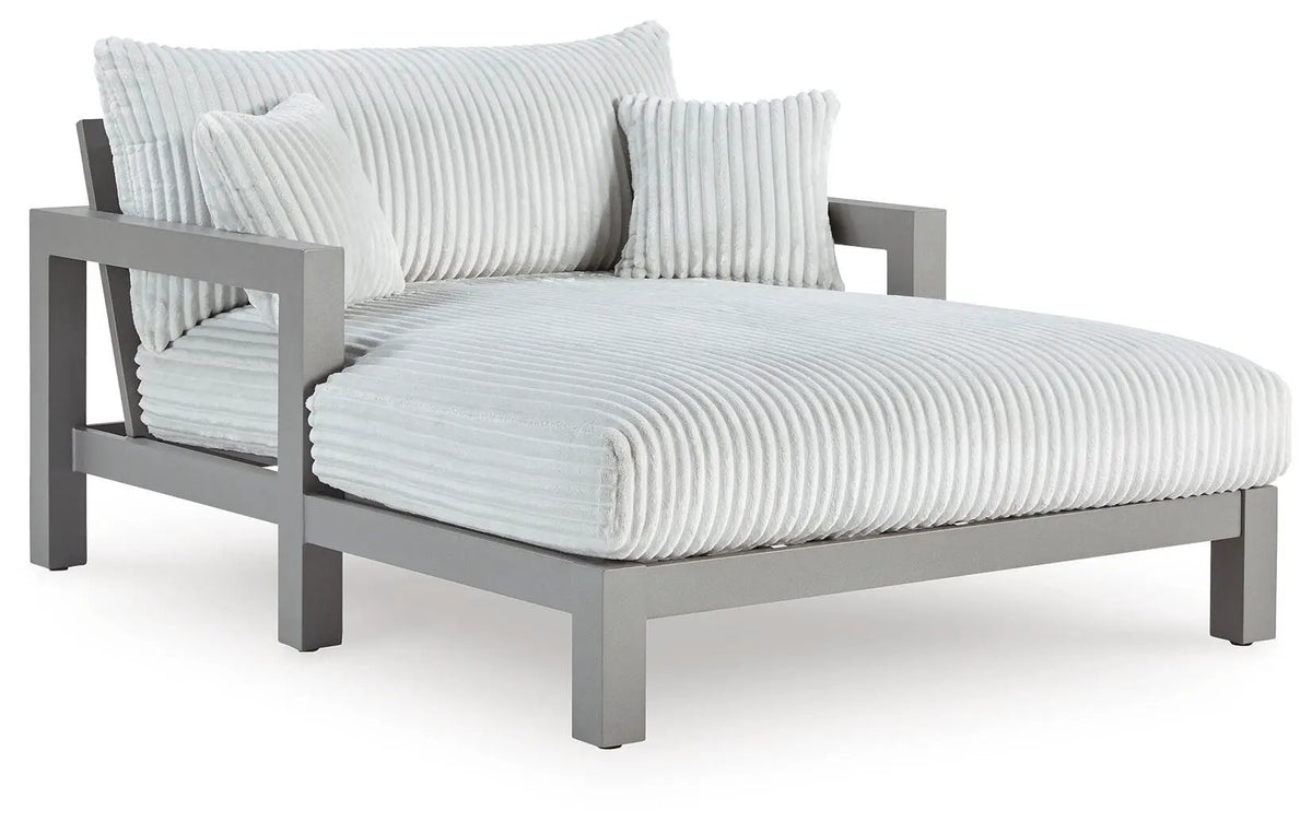 Hurley Park Chaise Lounge | Gray | With Cushion | 46 Inch Seat Width