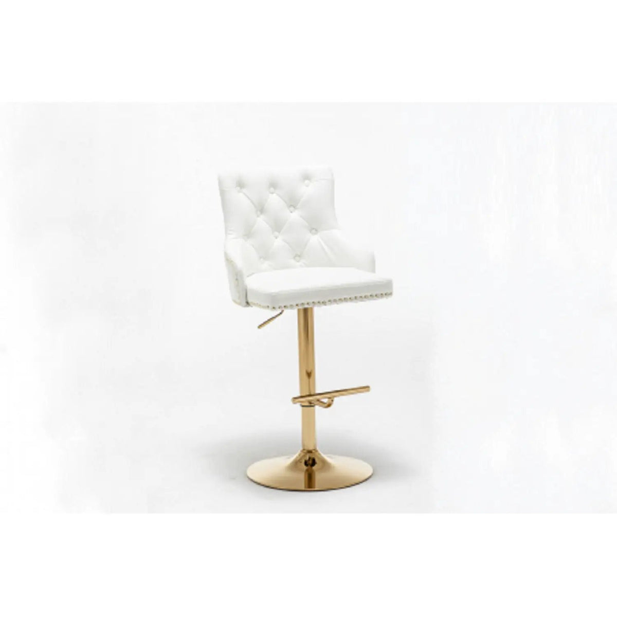 Adjustable Bar Stools | 360 Swivel | Steel Base | Set Of 2