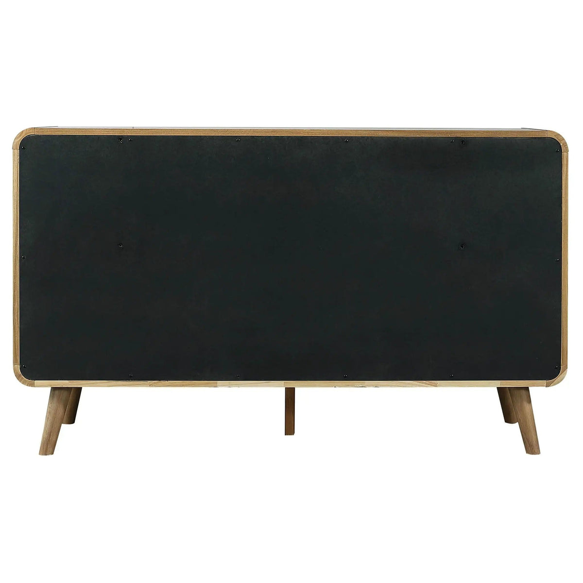 Robyn 6-drawer Bedroom Dresser Light Ash | 61 x 17 x 36.5 in | Rubberwood & Engineered Wood | Bedroom