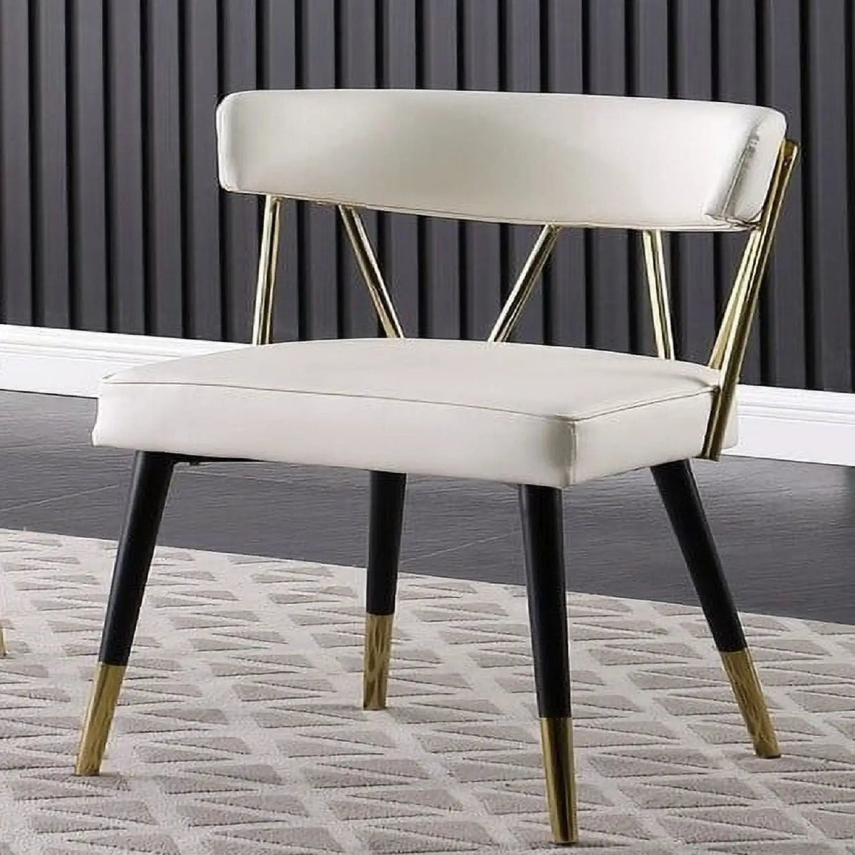 Modern Dining Chair | Upholstered | Medium Firm Cushion | Set Of 2
