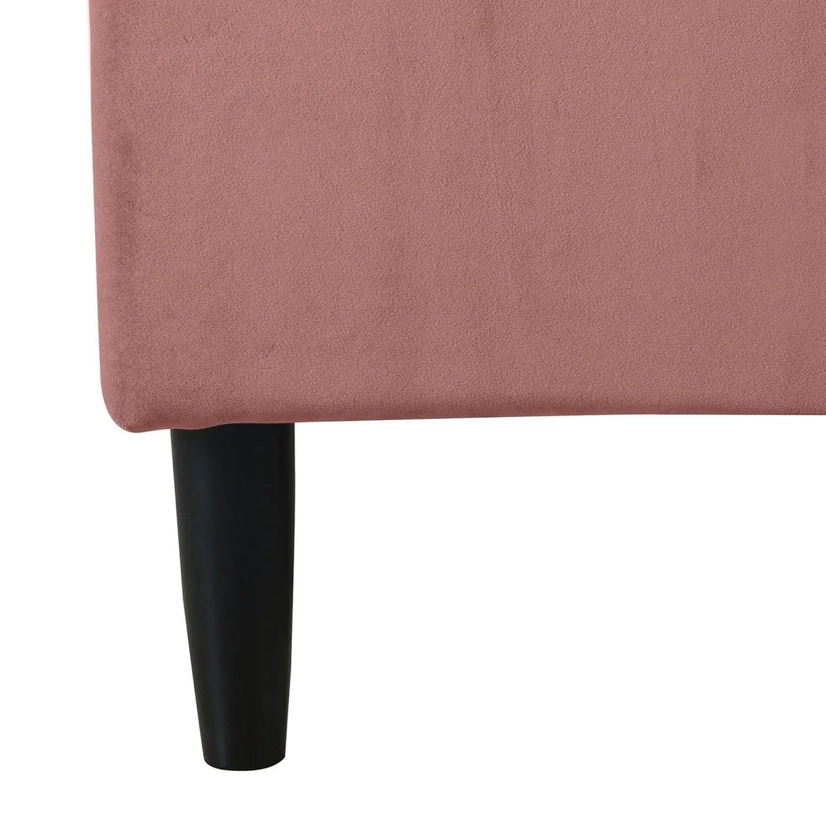 Aspen Vertical Tufted Modern Headboard Platform Bed Set | 8 Pieces | Fabric & Plywood | Bedroom