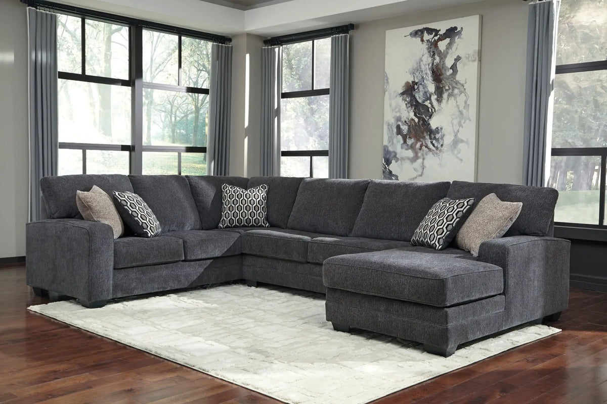 Sectional Sofa | 3 Piece Set | Left Arm Facing Corner | Deep Seat