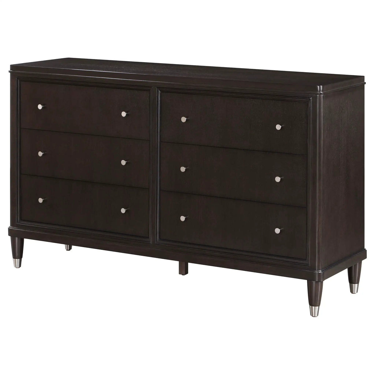 Emberlyn 6-drawer Dresser | 64 x 20 x 38.5 in | Cedar | Brown