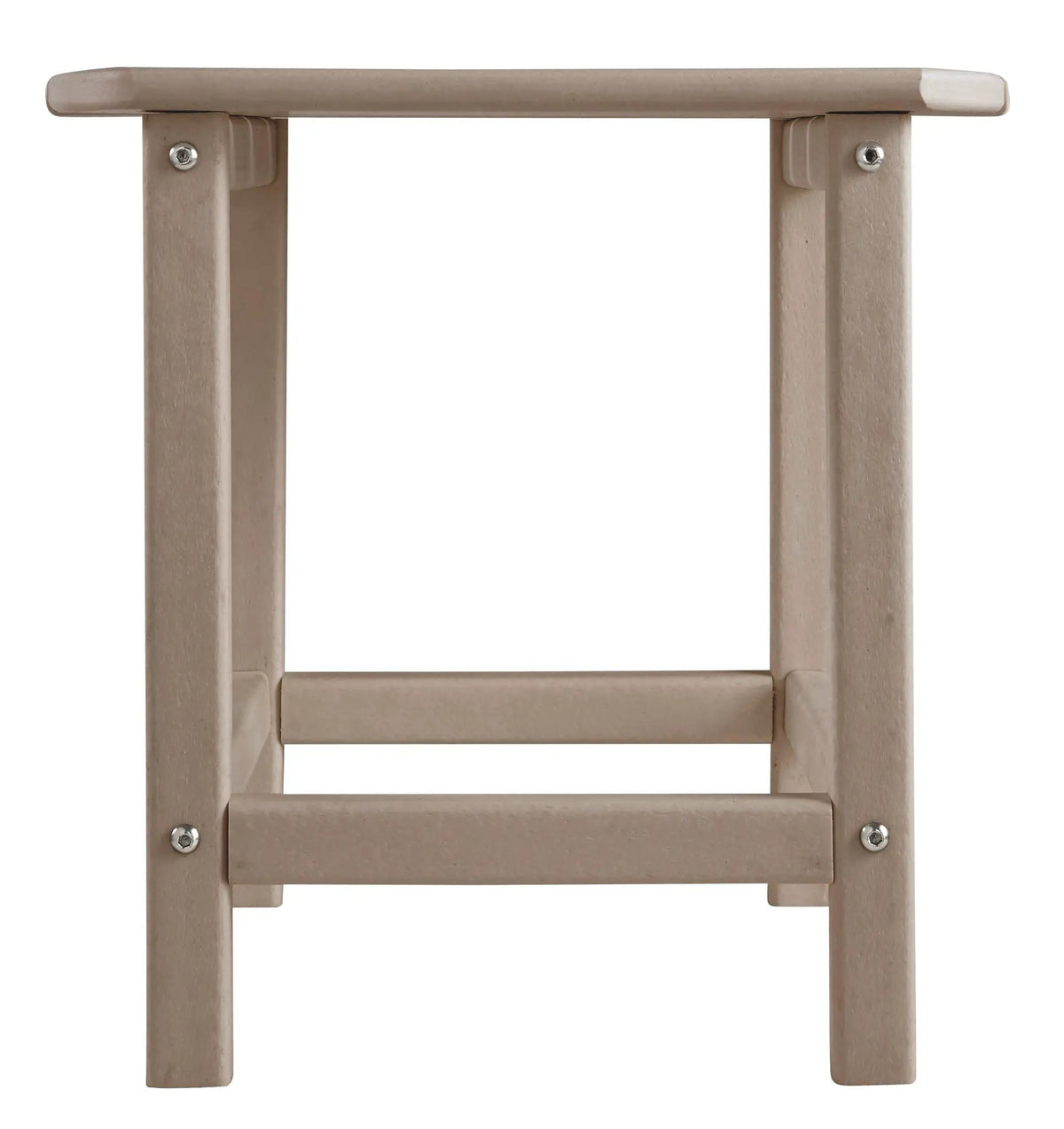 Sundown Treasure Outdoor End Table | MEGA-TUFF Polyethylene | Cottage Style | Weather Resistant